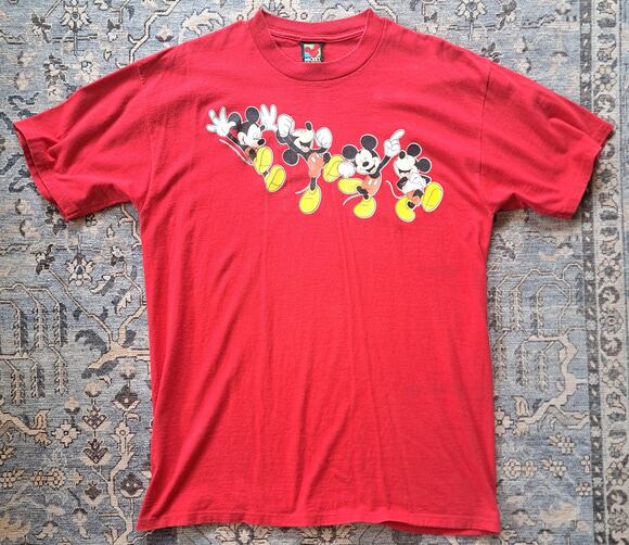 Disney Other - Disney Mickey Unlimited Vintage Size L Large *stains, see pics